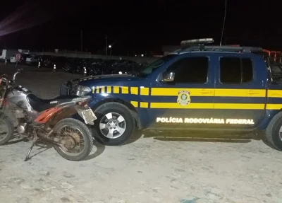 Moto apreendida com mais de R$ 15 mil em multas