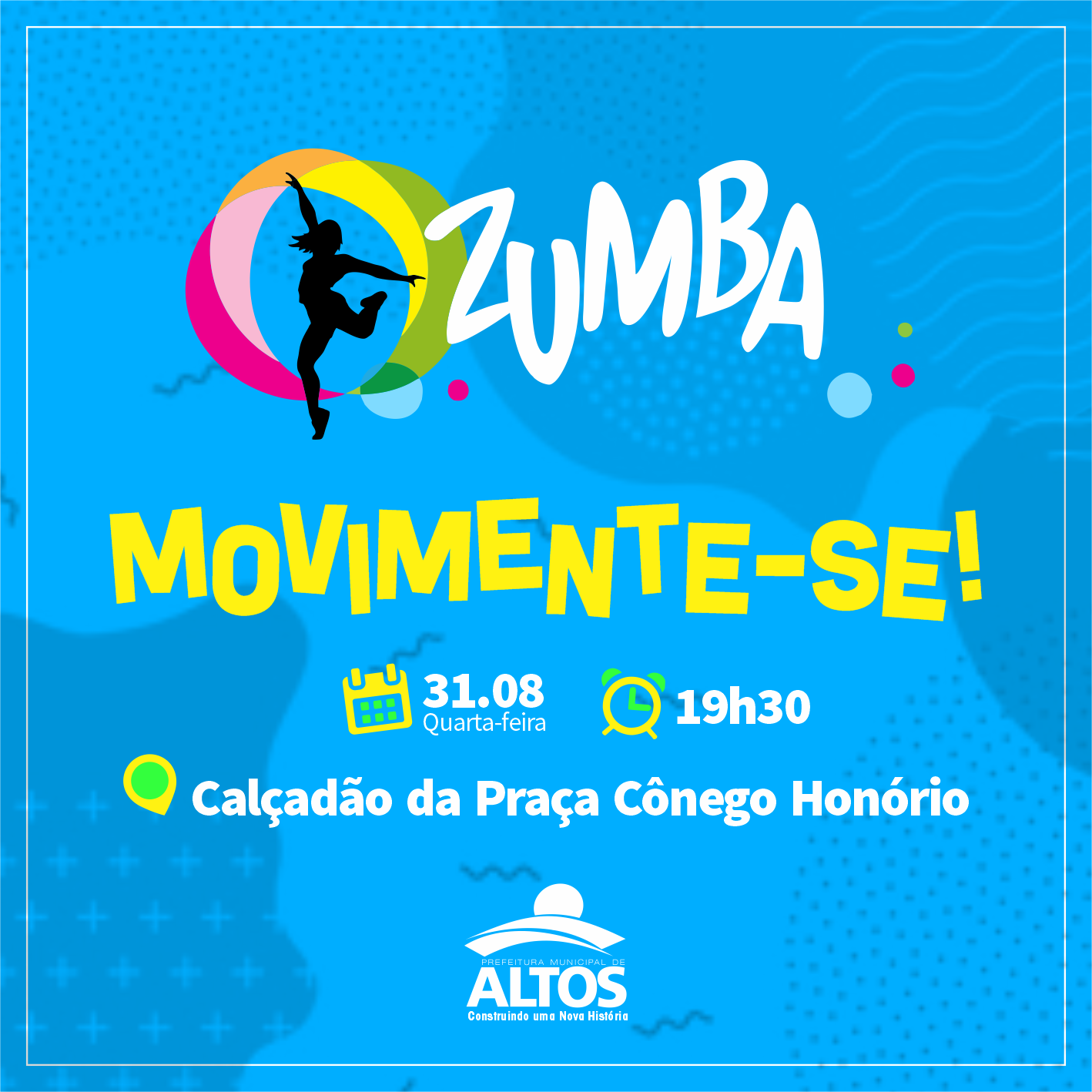Aulão de zumba em Altos