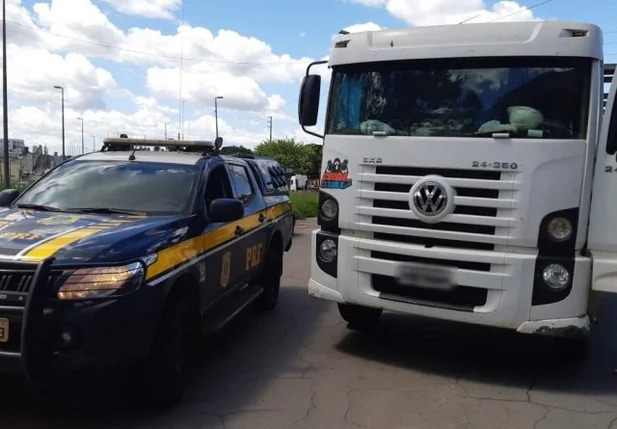 Veículo recuperado pela PRF do Maranhão