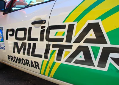Viatura da Companhia Independente de Policiamento do Promorar