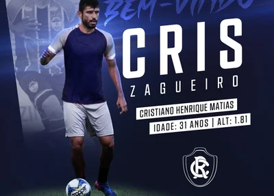 Zagueiro Cris, novo defensor do Remo-PA