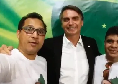 Capitão Anderson e Jair Bolsonaro
