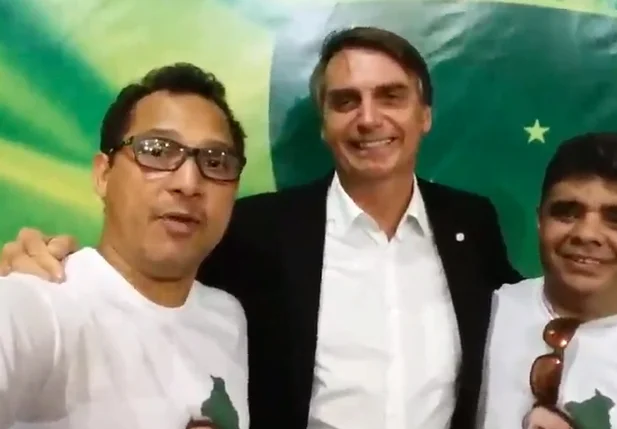 Capitão Anderson e Jair Bolsonaro