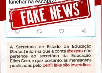 Ellen Gera é alvo de fake news