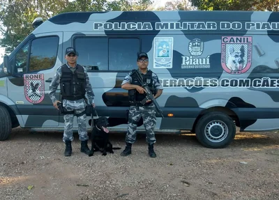 Barreira policial na PI-130 