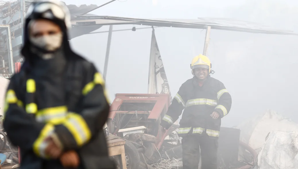 Incêndio na zona sul de Teresina