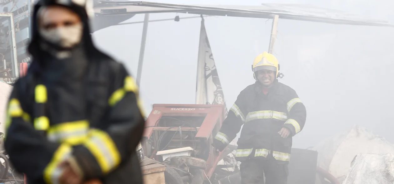 Incêndio na zona sul de Teresina