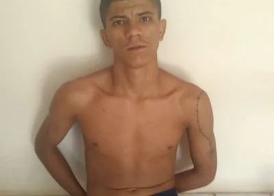 Jovem preso pela PM de Avelino Lopes 