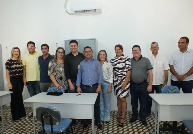 Professor Ribinha na programação do aniversário de Campo Maior