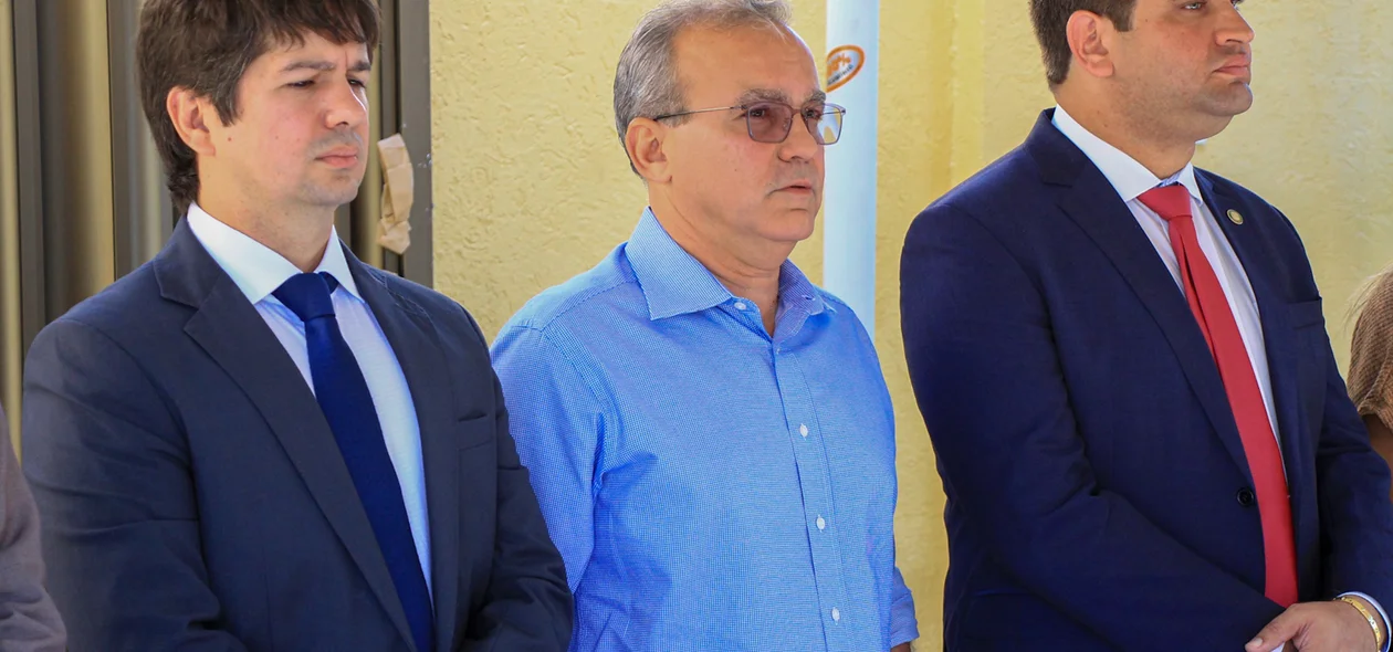 Samuel Silveira, Firmino Filho e Gustavo Gayoso