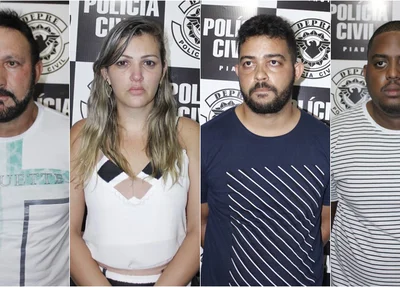 Valdeir Alves Caldeira, Edilaine Cassola Ferreira, Elielton Pereira Portela e Pedro Vitor Rosa da Silva