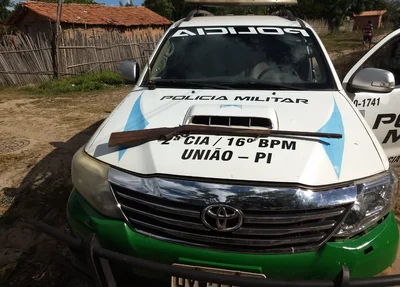 Viatura que atendeu a ocorrência 