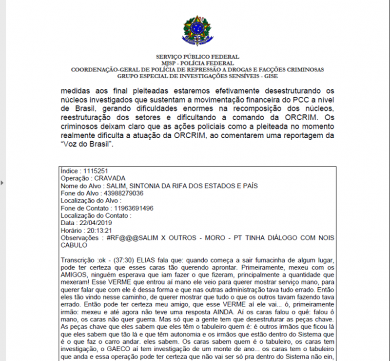 Documento PCC