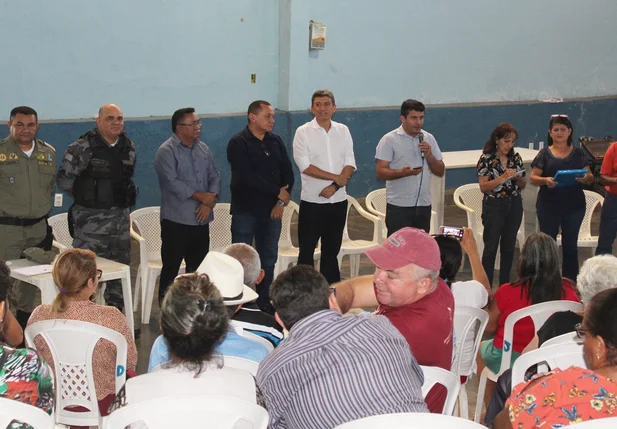 Audiência foi realizada com a presença do comandante do 9º BPM