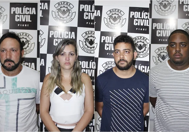 Valdir, sua esposa, além de Elilton e Pedro Vitor tiveram as prisões decretadas durante audiência de custódia