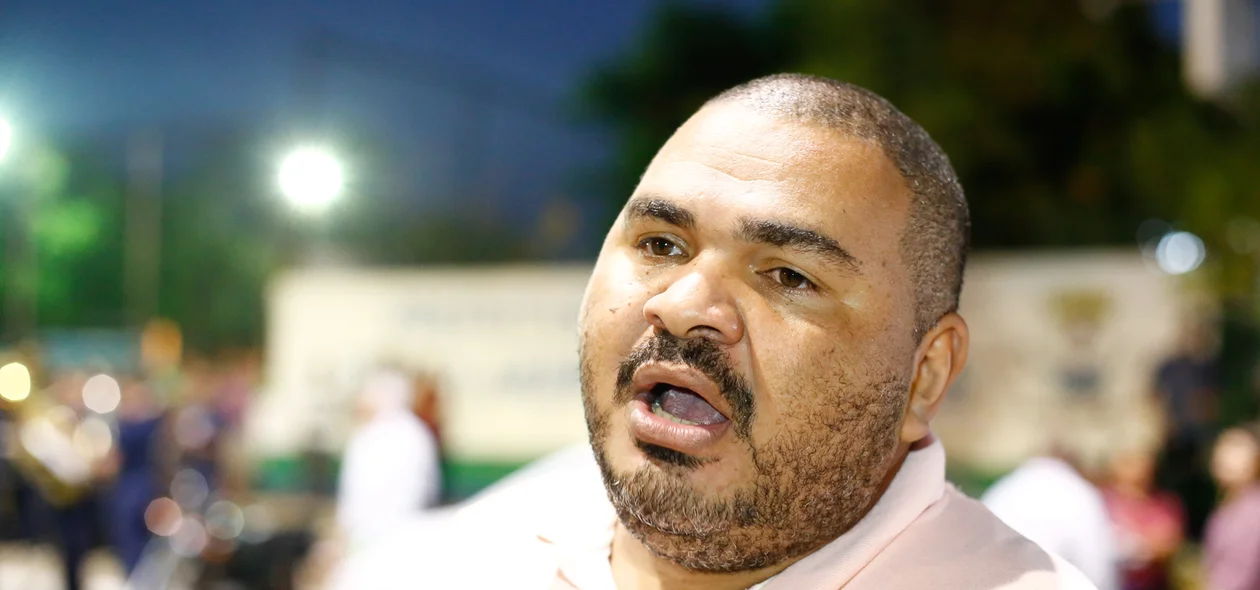 Fernando Ferreira, presidente da Associação de Moradores do bairro Morros