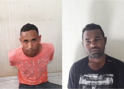 Rafael e Francisco presos pelo GAO