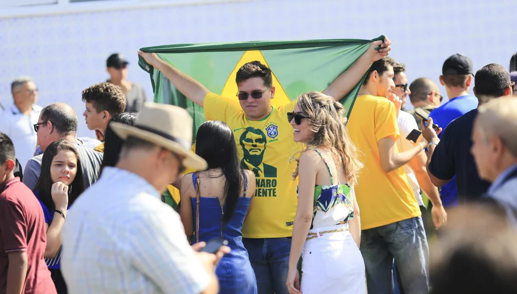 Apoiadores de Bolsonaro em Parnaíba
