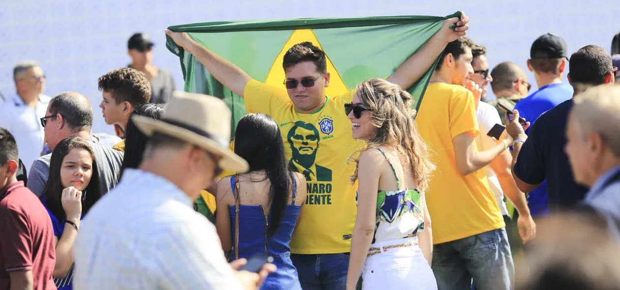 Apoiadores de Bolsonaro em Parnaíba