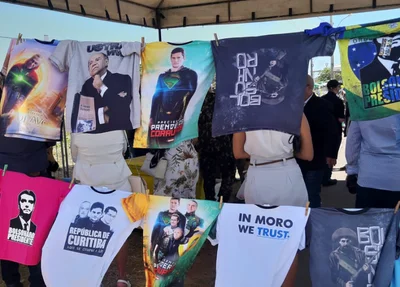 Camisa são vendidas com rosto de Ustra, Sérgio Moro e outros 