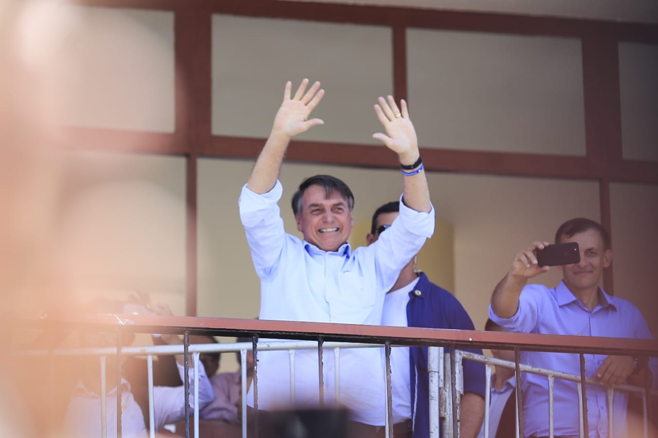Presidente Jair Bolsonaro em Parnaíba