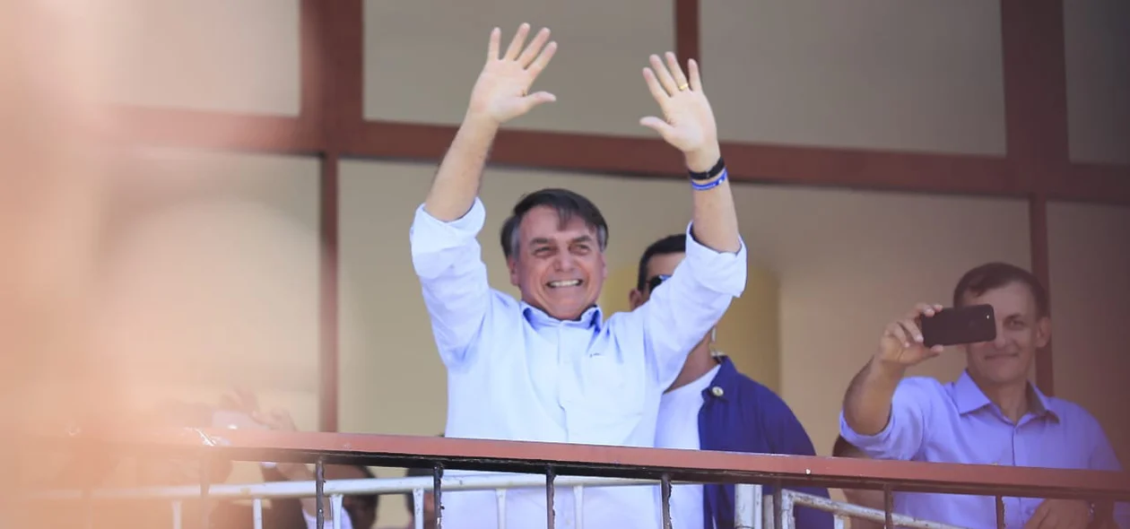 Presidente Jair Bolsonaro em Parnaíba