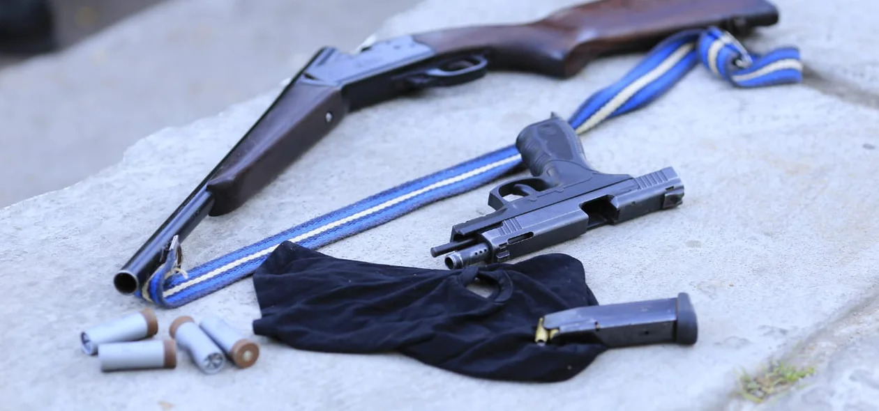 Armas apreendidas