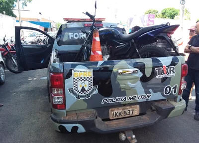 Dois homens são presos e objetos foram apreendidos pelo BPRE