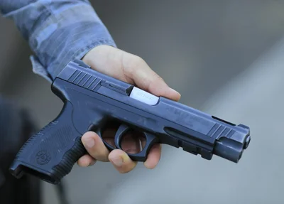 Pistola de uso policial