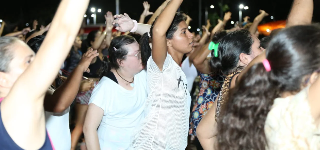 Aulão de Zumba na cidade de Altos 
