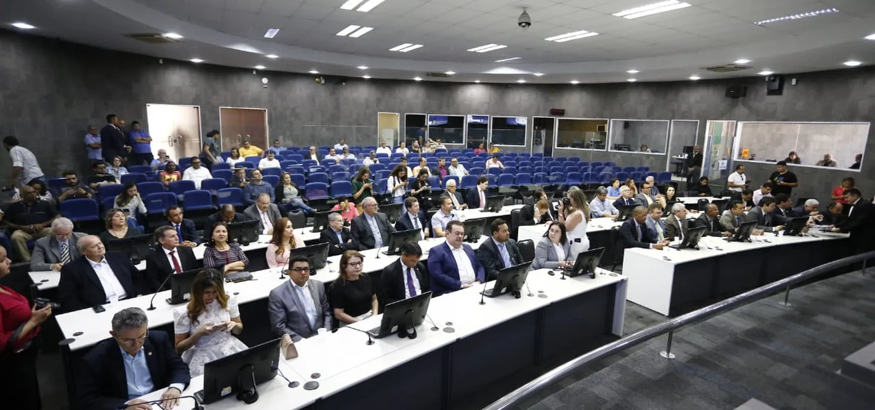 Público presente durante homenagem a Teresina