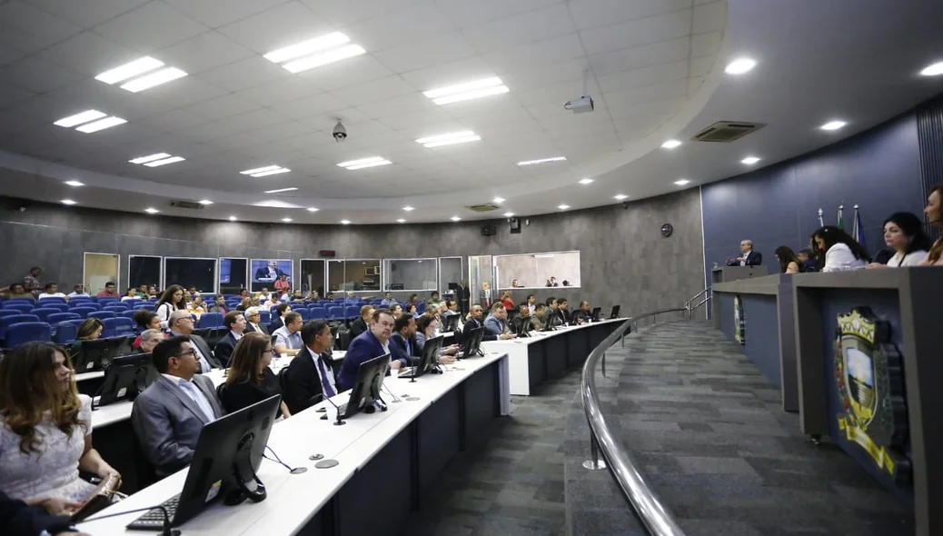Solenidade na Câmara Municipal de Teresina