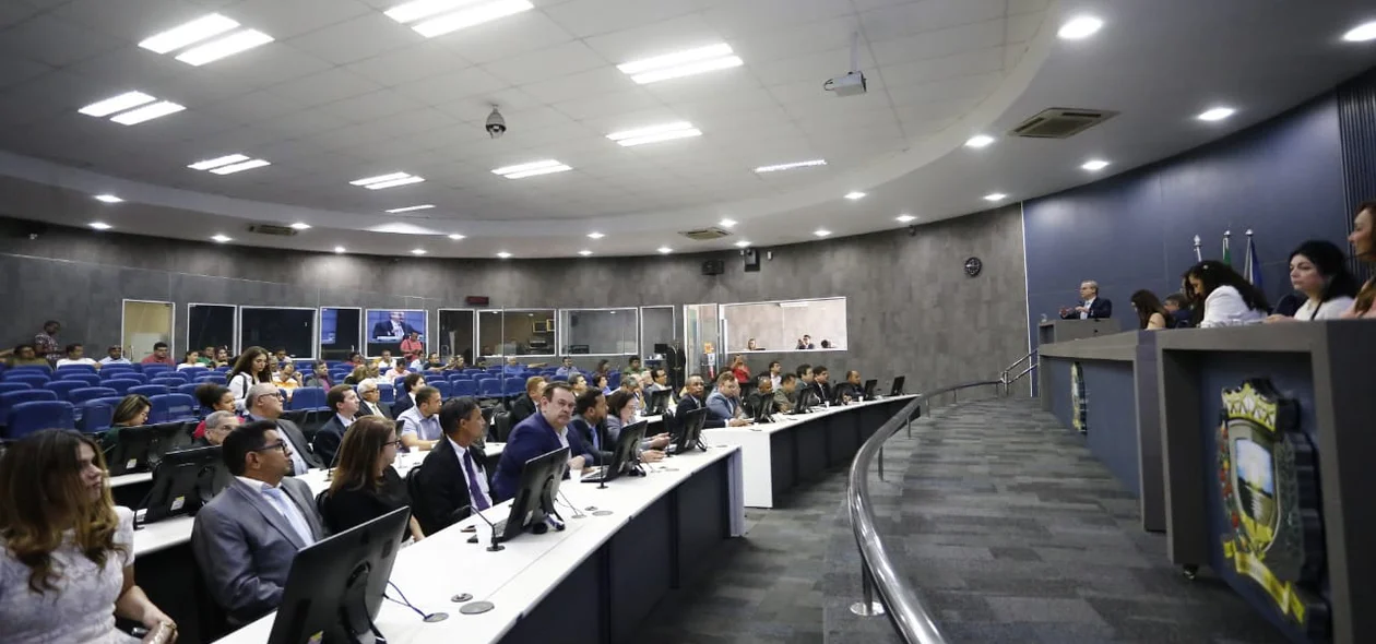 Solenidade na Câmara Municipal de Teresina