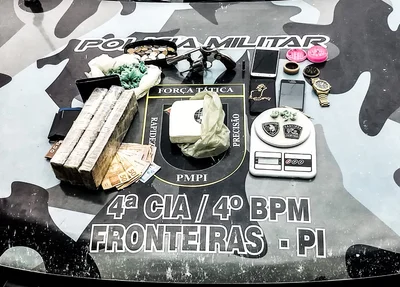 Material apreendido