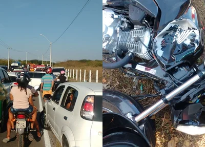 Jovem morre após colisão entre motocicletas em Parnaíba