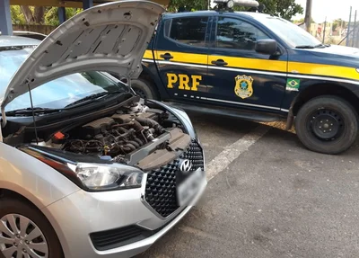 PRF recupera veículo roubado