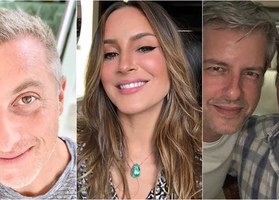 Luciano Huck, Claudia Leitte e Victor e Leo