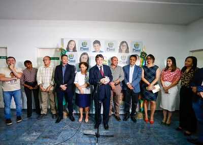 Pronunciamento de Wellington Dias durante o lançamento do Festival de Folguedos