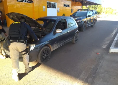 Veículos recuperados pela Polícia Rodoviária Federal 