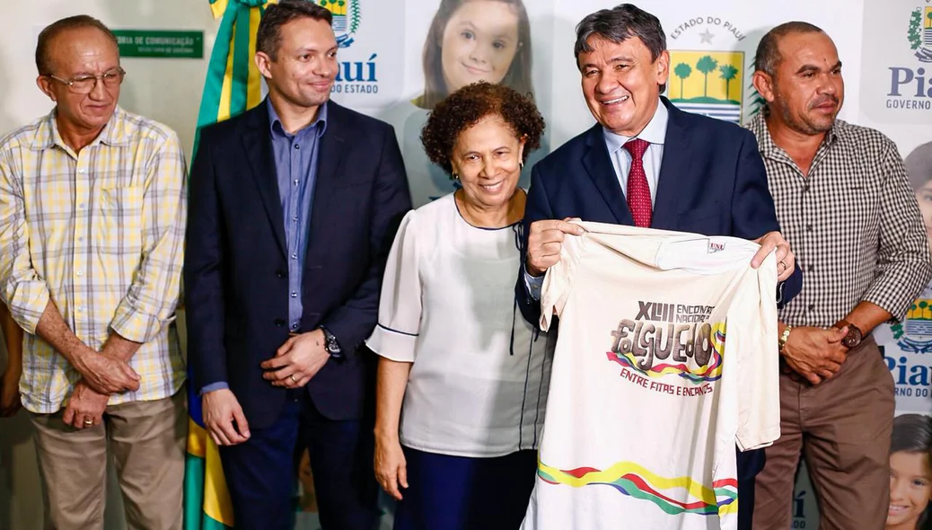 Wellington Dias participa do lançamento do Festival de Folguedos