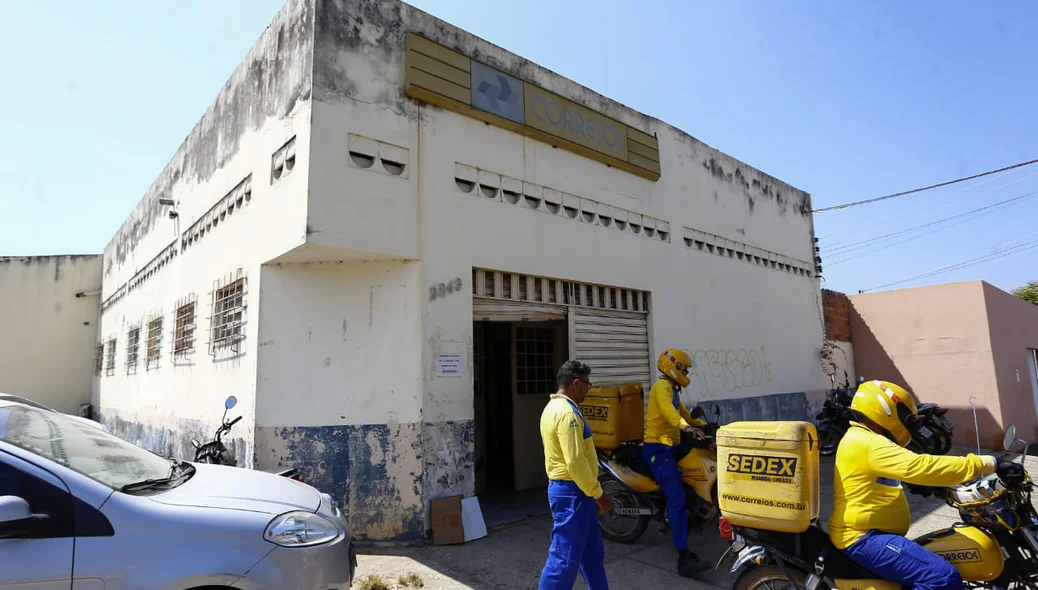 Correios do Parque Itararé foi alvo de criminosos