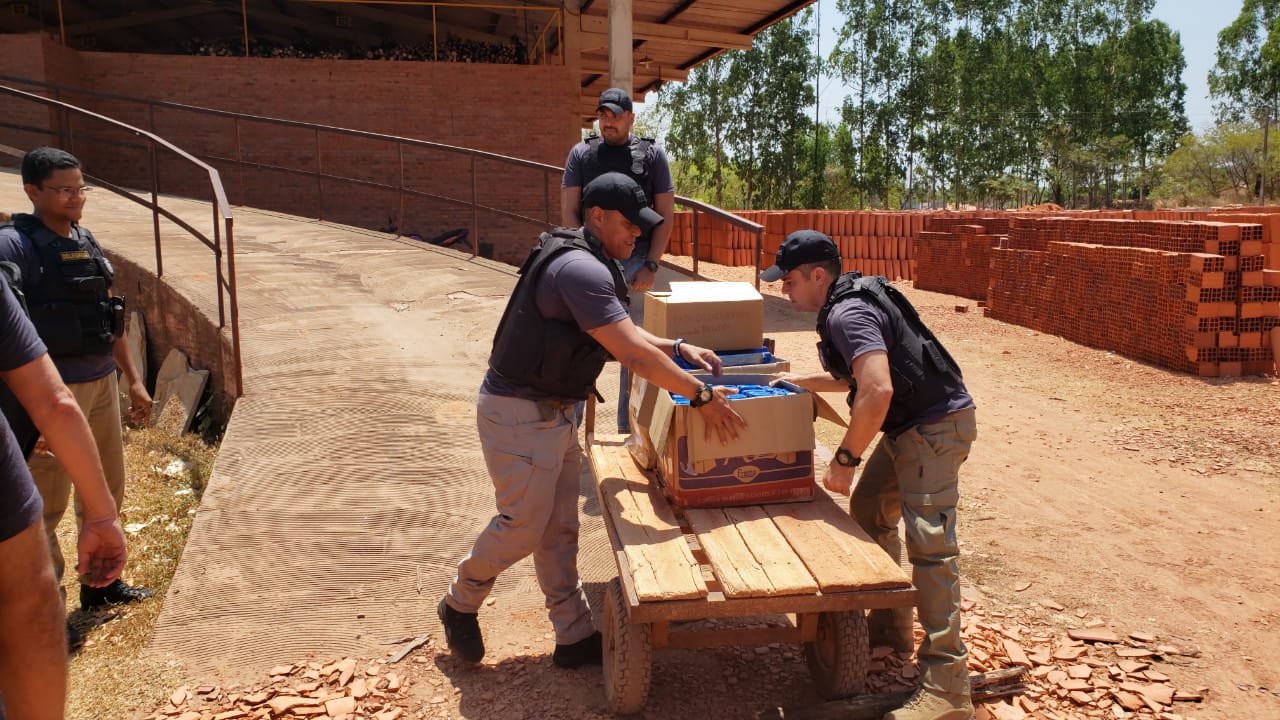 Material foi incinerado na manhã desta quarta-feira em Teresina