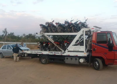 Fiscalização da PRF apreende motocicletas