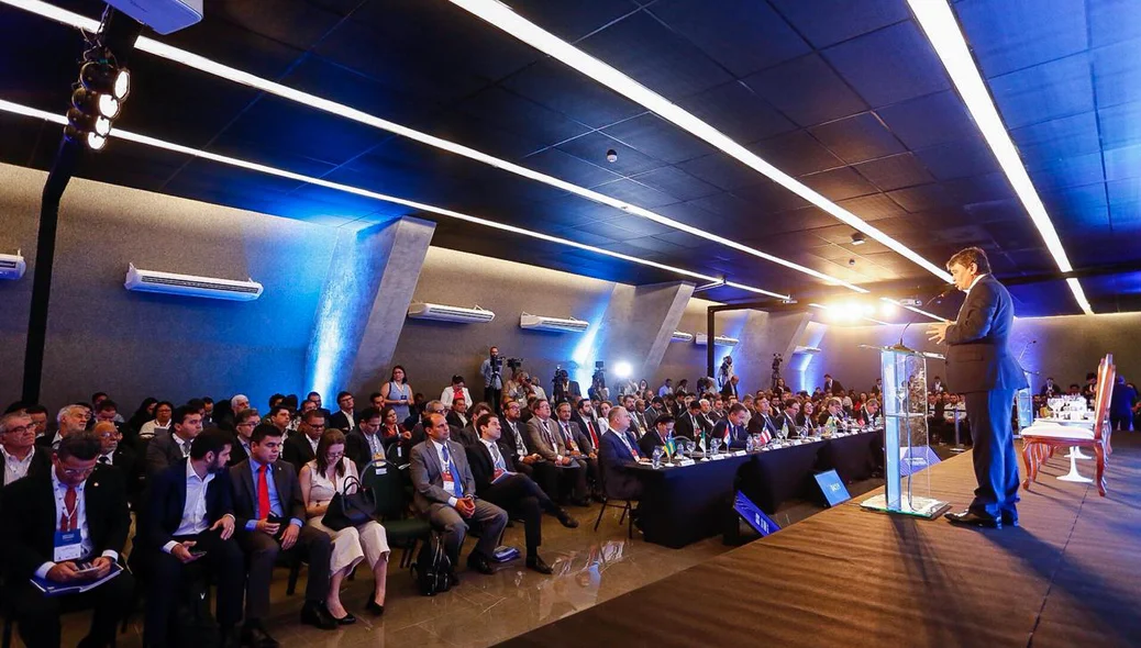 Wellington discursa no Abdib Fórum Infraestrutura Regional – Edição Nordeste