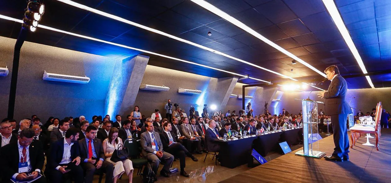 Wellington discursa no Abdib Fórum Infraestrutura Regional – Edição Nordeste