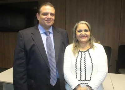 Gessivaldo Isaías e Rosalena Medeiros