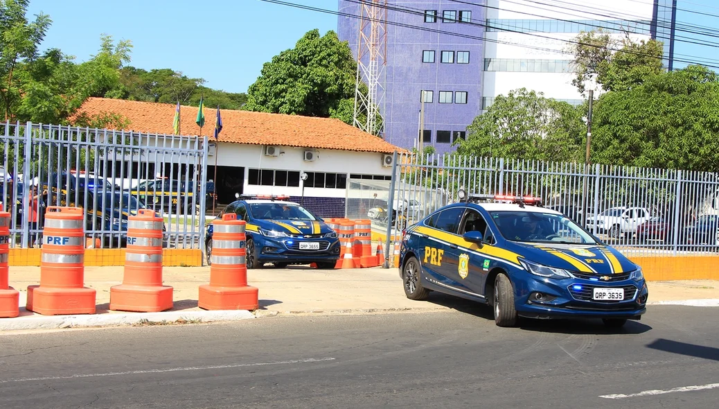 Novas viaturas da PRF