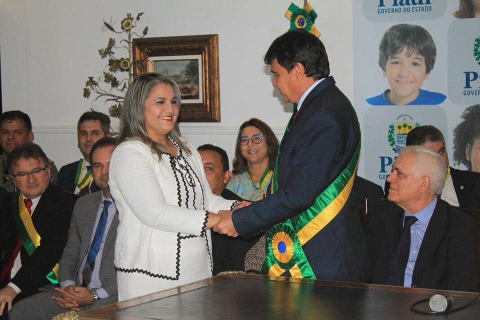 Rosalena e Wellington Dias