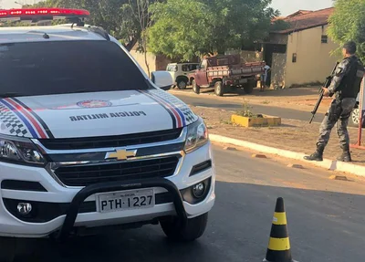 Viatura da Polícia Militar de Timon-MA