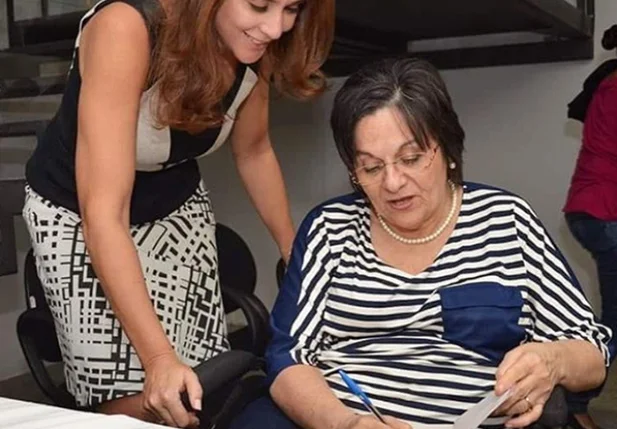 Lucy Soares e Maria da Penha 